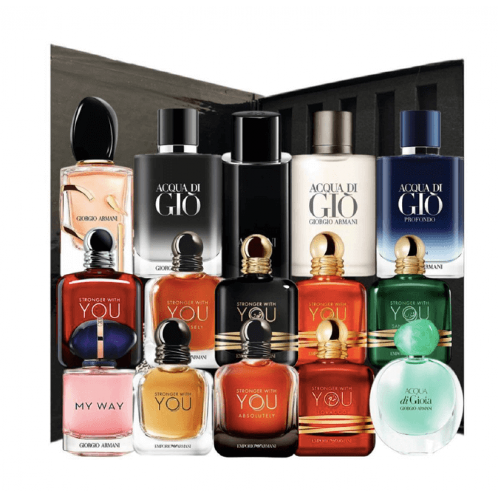 СЕТ «ДЕГУСТАЦІЙНА ЛІНІЙКА ВІД ARMANI»