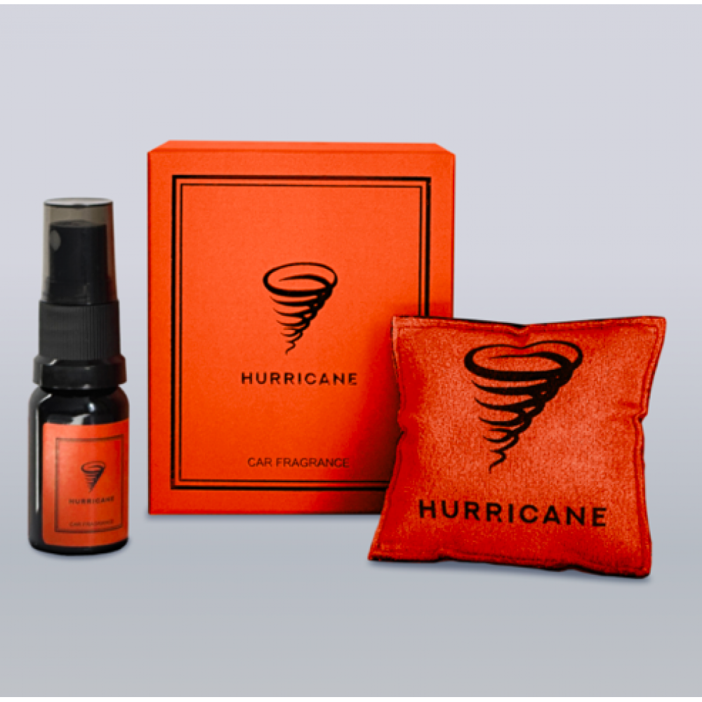 Автопарфум HURRICANE ORANGE (LIMITED) кріплення на дефлектор