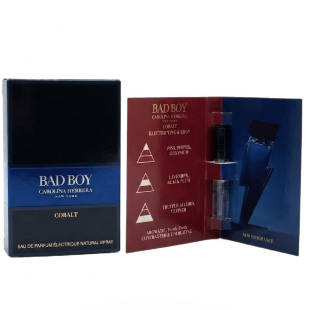Оригінальна віалка Carolina Herrera Bad Boy Cobalt Elixir 1,5мл