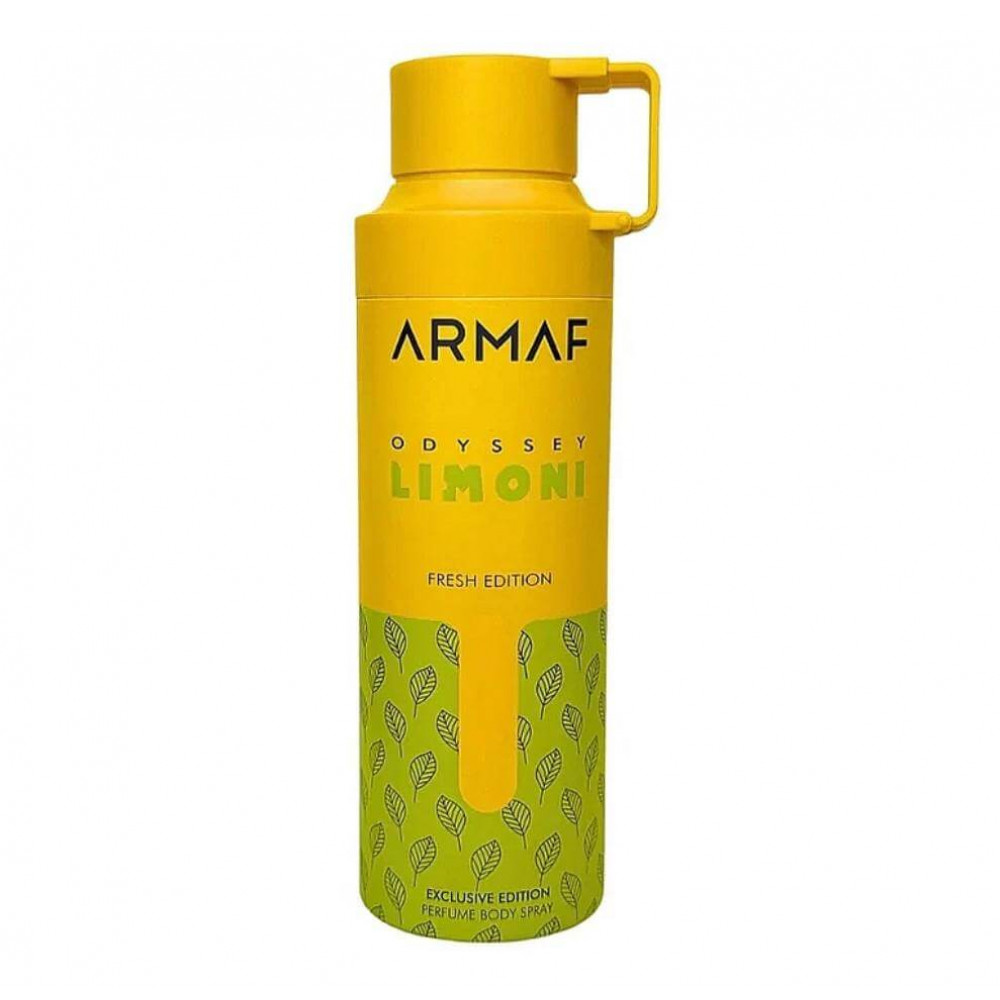 Парфумований дезодорант Armaf Odyssey Limoni Fresh Edition 200 мл