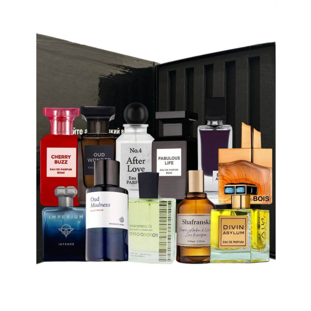 СЕТ «ДЕГУСТАЦІЙНА ЛІНІЙКА FRAGRANCE WORLD»