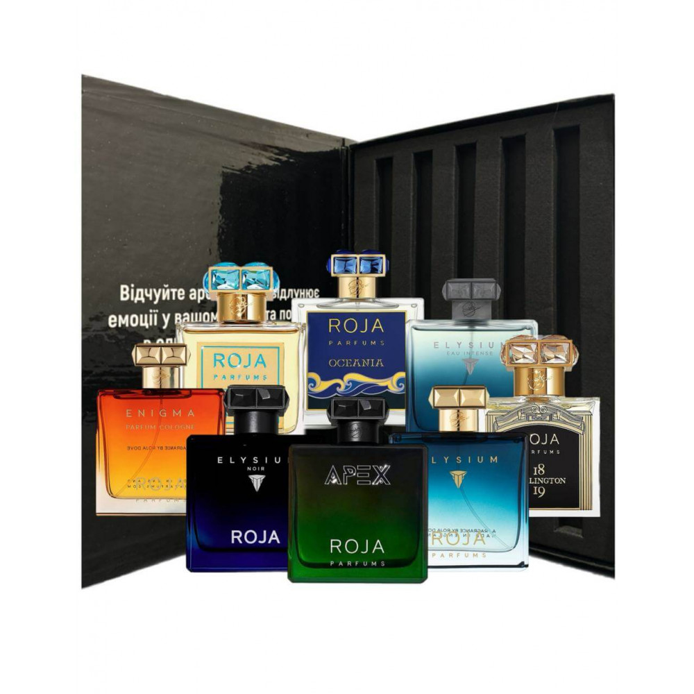 СЕТ «ДЕГУСТАЦІЙНА ЛІНІЙКА ROJA PARFUMS»