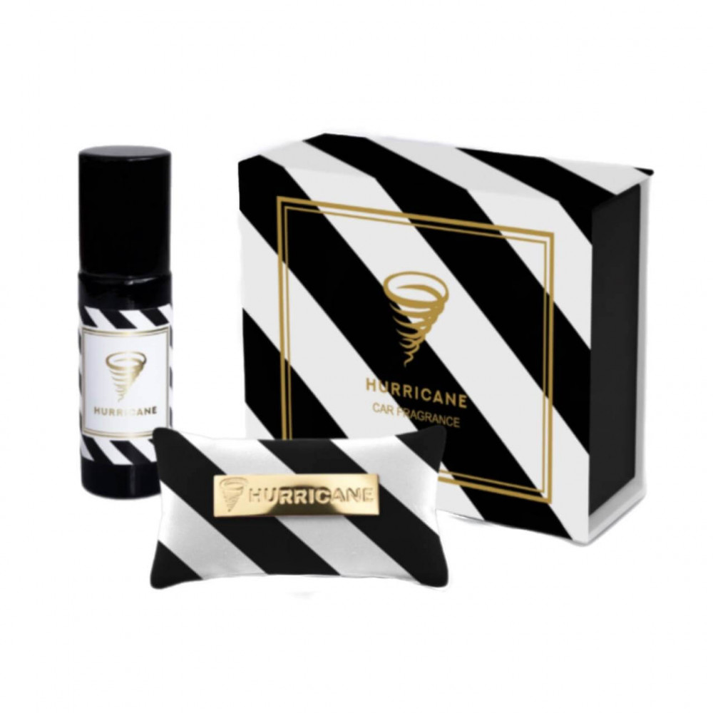 Автопарфуми BLACK AND WHITE (LIMITED EDITION) від Hurricane на дефлектор