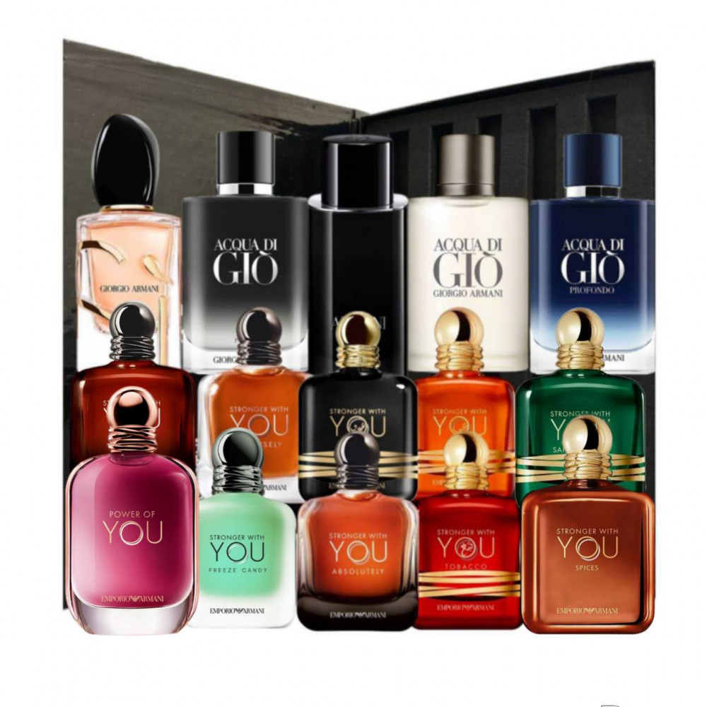 СЕТ «ДЕГУСТАЦІЙНА ЛІНІЙКА ВІД ARMANI»