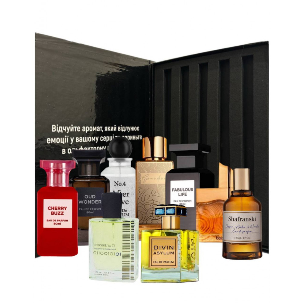 СЕТ «ДЕГУСТАЦІЙНА ЛІНІЙКА FRAGRANCE WORLD»