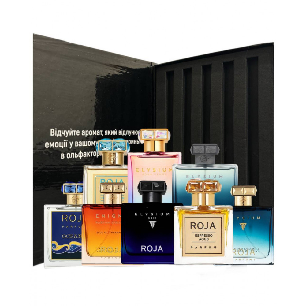 СЕТ «ДЕГУСТАЦІЙНА ЛІНІЙКА ROJA PARFUMS»